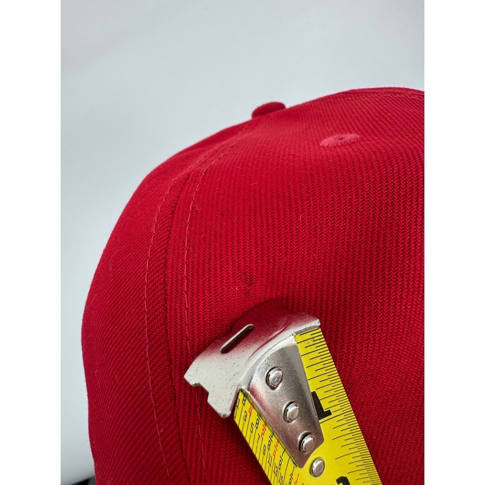 New Era 59FIFTY War Fitted Hat Red White Size 7 3/4 Cap 61.5cm - Picture 9 of 9